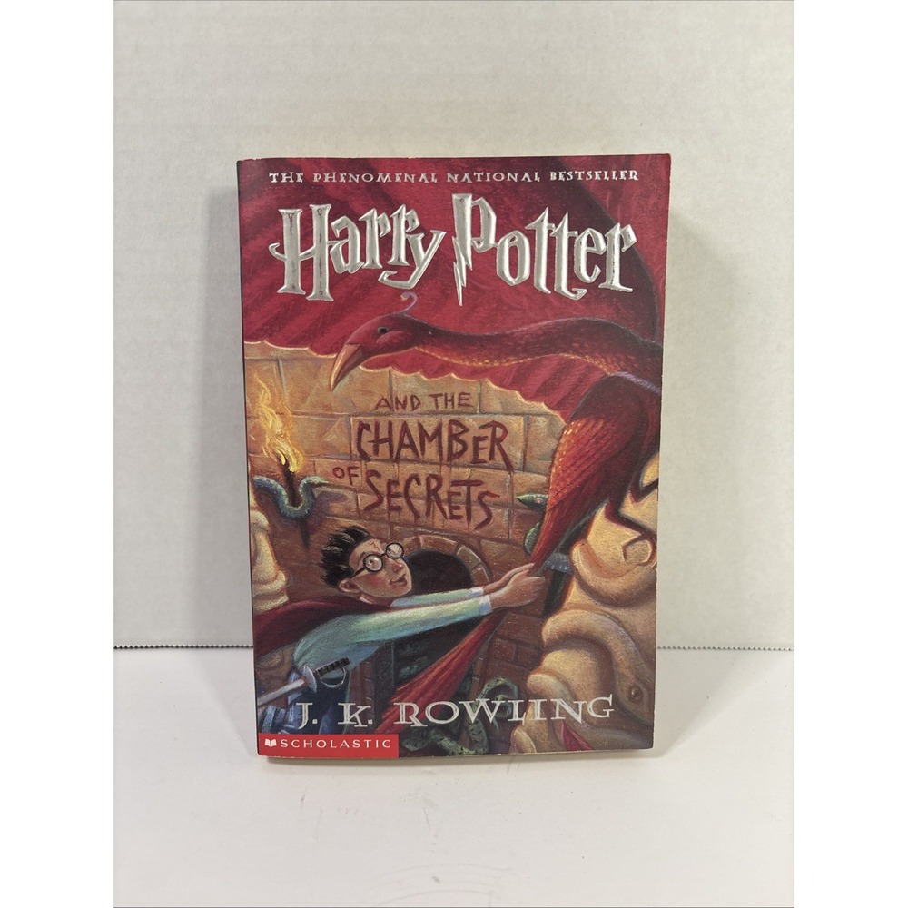 Harry Potter and the Chamber of Secrets J.K. Rowling Scholastic Paperback Book